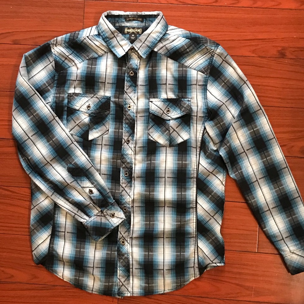 Helix Athletic fit button down